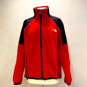Vintage red North Face Gore Windstopper fleece